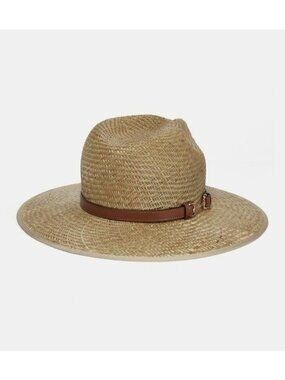 NWT GUCCI Hat Straw Fedora Sz S 100% Authentic